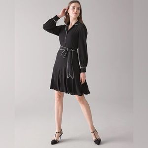 White House Black Market Contrast Tim Godet Dress